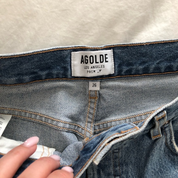 Agolde Riley crop Jean - Picture 5 of 7
